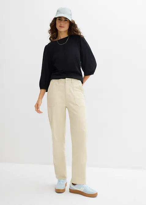 Topp i 100% bomull, bonprix