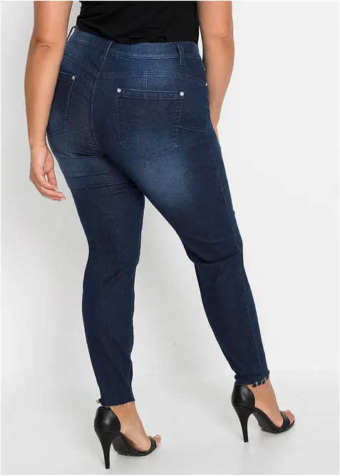 Skinny-jeans, Mid Waist, cropped, bonprix