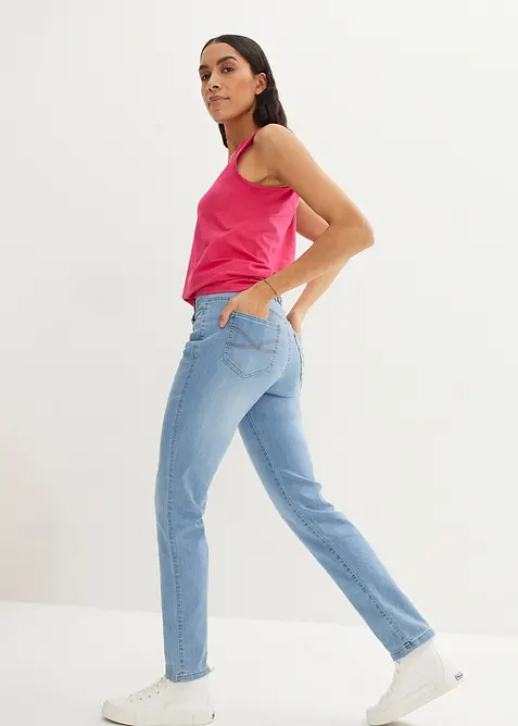 Straight-jeans Mid Waist, stretch, bonprix