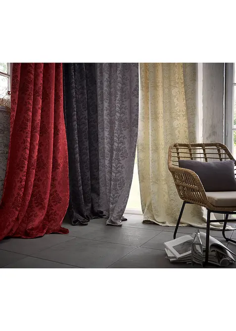 M&oslash;rkleggingsgardin, i mange st&oslash;rrelser (1 pack), bonprix