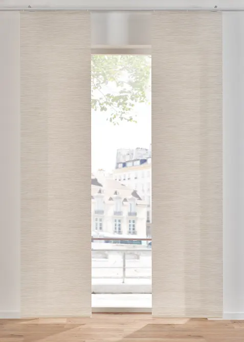 Panelgardin i bambus-look (1-pack), bonprix