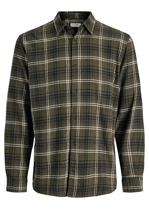 JJ REBEL-flanellskjorte av 100% bomull, J&J Rebel