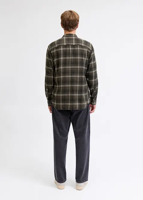 JJ REBEL-flanellskjorte av 100% bomull, J&J Rebel