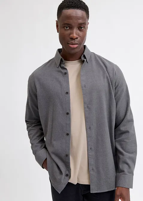 JJ REBEL-flanellskjorte av 100% bomull, J&J Rebel