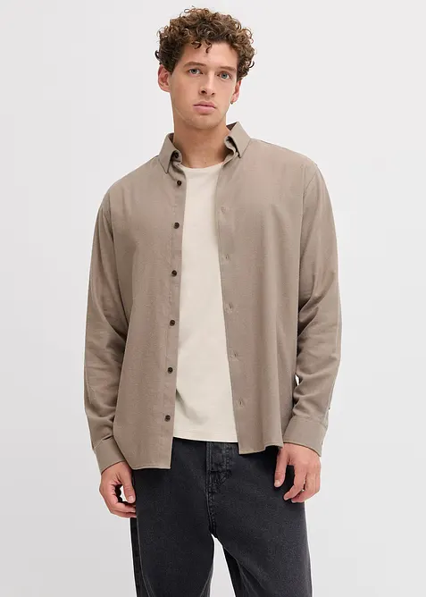 JJ REBEL-flanellskjorte av 100% bomull, J&J Rebel