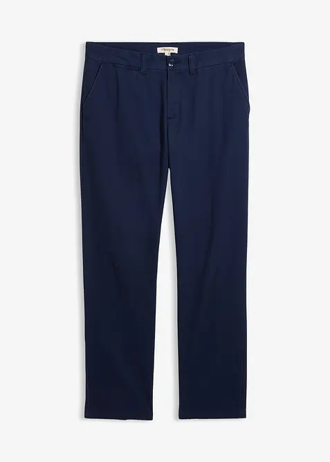Chinos i ren bomull og Regular Fit-modell, Straight, bonprix