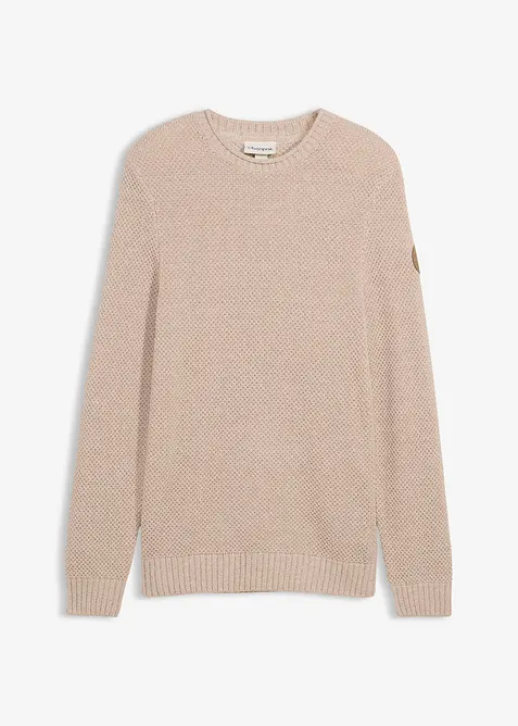 Genser med resirkulert bomull, bonprix