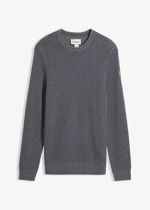 Genser med resirkulert bomull, bonprix