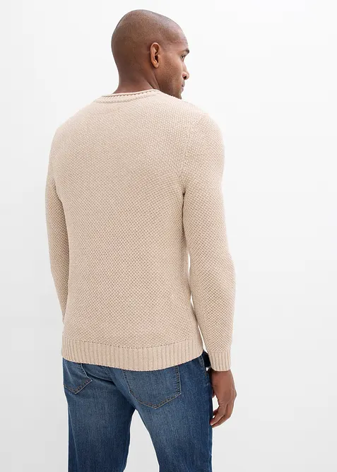 Genser med resirkulert bomull, bonprix