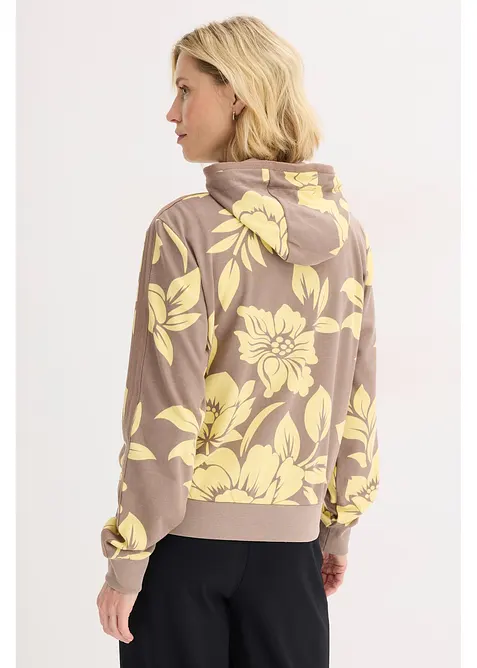 Sweatjakke med bomull, bonprix