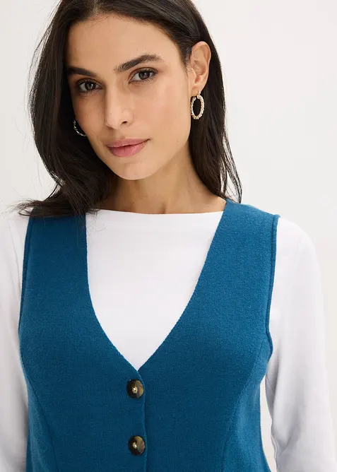 Strikkevest, bonprix