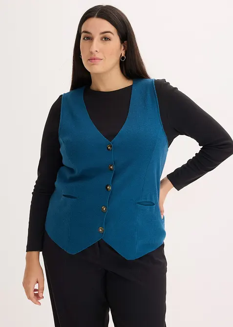 Strikkevest, bonprix