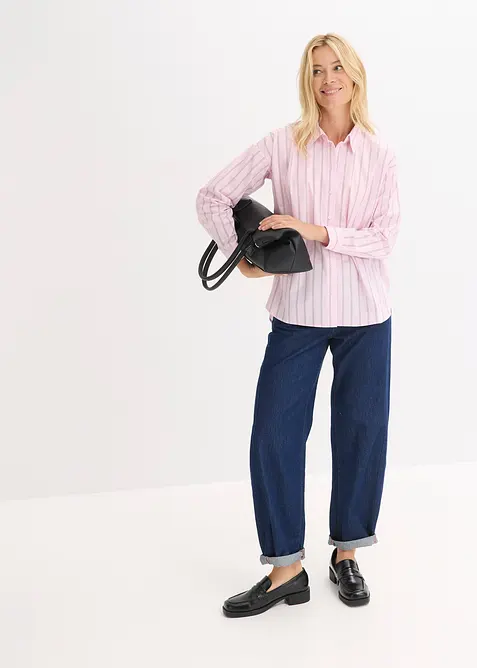 Skjorte i 100% bomull, bonprix