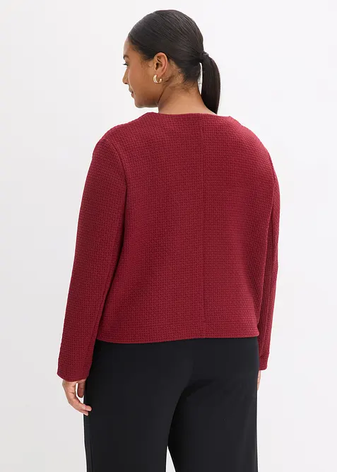 Kort jersey-blazer, bonprix