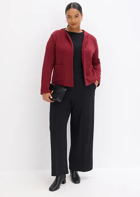 Kort jersey-blazer, bonprix