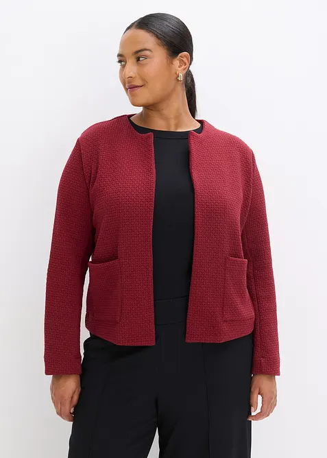 Kort jersey-blazer, bonprix