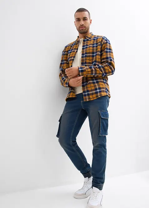 Slim Fit pull-on sweatjeans, Straight, bonprix