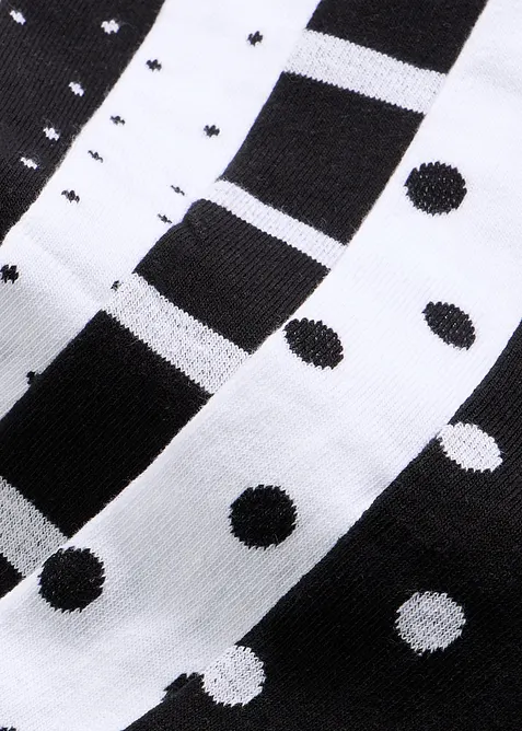 Sokker med &oslash;kologisk bomull (5-pack), bonprix