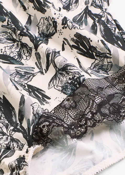 Highwaist Medium Shape-truse med blonde, bonprix