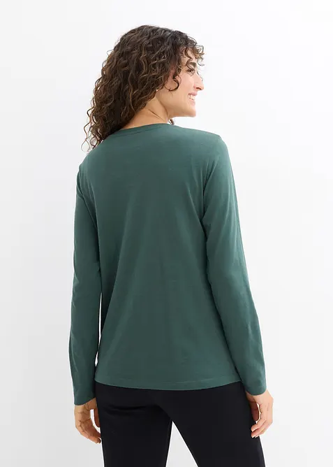 Mammatopp i økologisk bomull med ammefunksjon (2-pack), bonprix