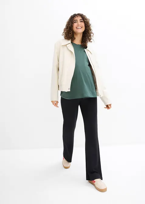 Mammatopp i økologisk bomull med ammefunksjon (2-pack), bonprix