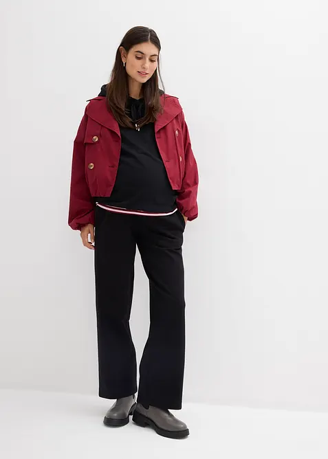 2-i-1-mamma-sweatbukse med regulerbart b&aring;nd i livet, bonprix