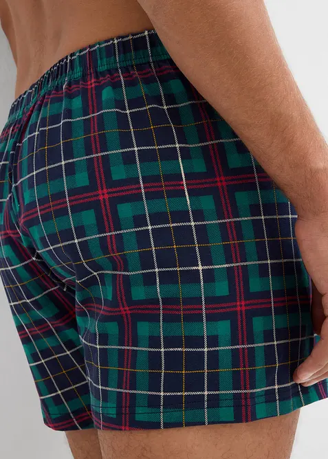 Boksershorts i jersey med bomull og løs passform, bonprix