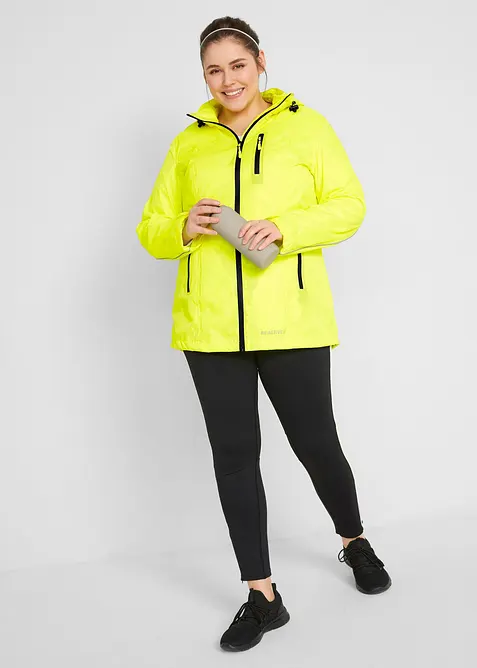 Funksjonsjakke i vannavvisende materiale med reflekterende egenskaper, bonprix