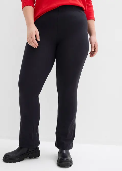 Utsvingt leggings (2-pack), bonprix
