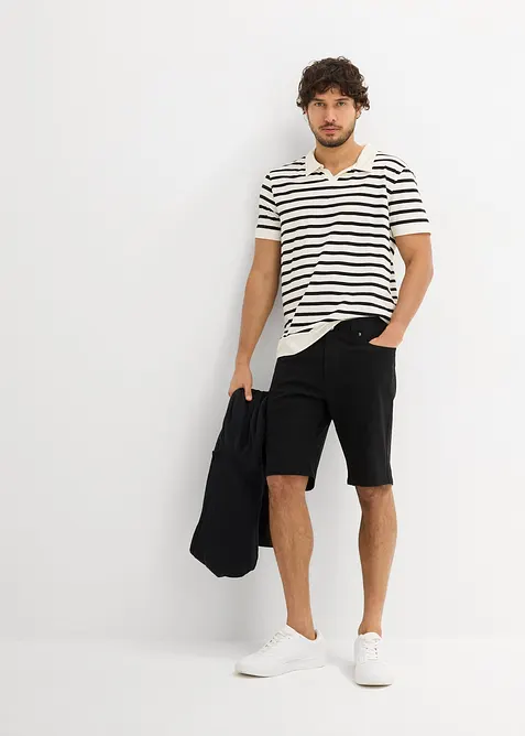 Bermudashorts i stretchmateriale, Regular Fit (2-pack), bonprix