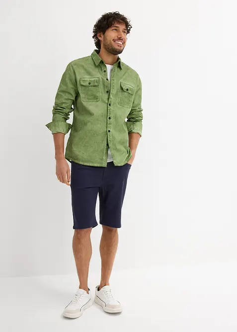 Bermudashorts med stretch, Regular fit (2-pack), bonprix