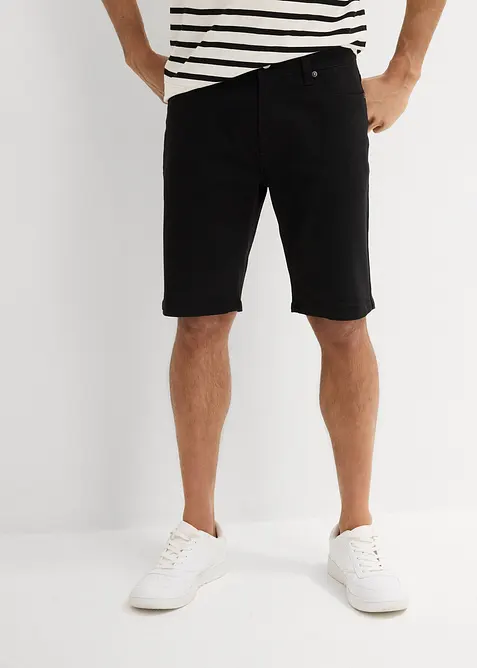 Bermudashorts i stretchmateriale, Regular Fit (2-pack), bonprix