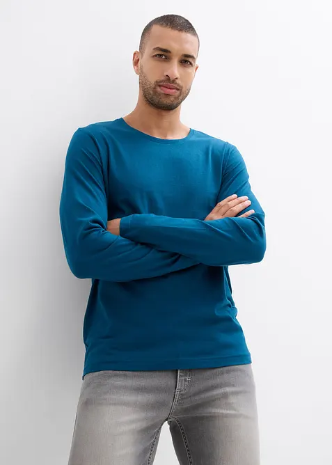 Langermet topp (3-pack), bonprix