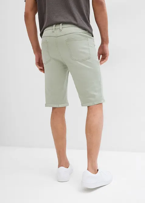 Bermudashorts i denim med stretch, Regular Fit, bonprix