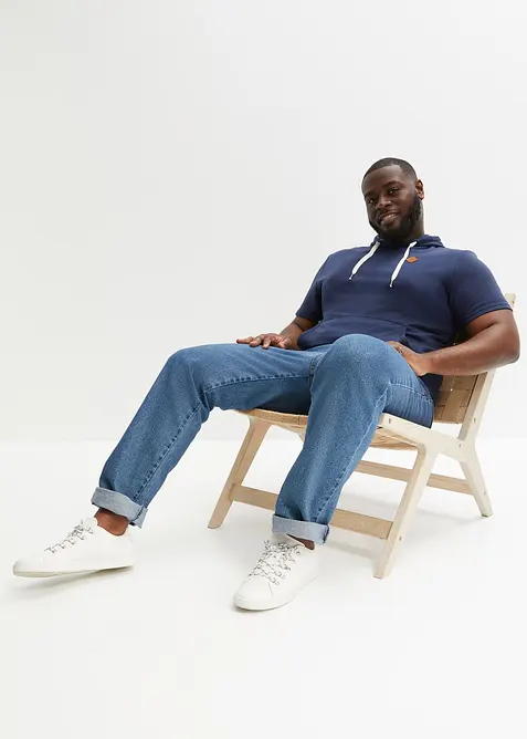 Kortermet hettegenser, bonprix