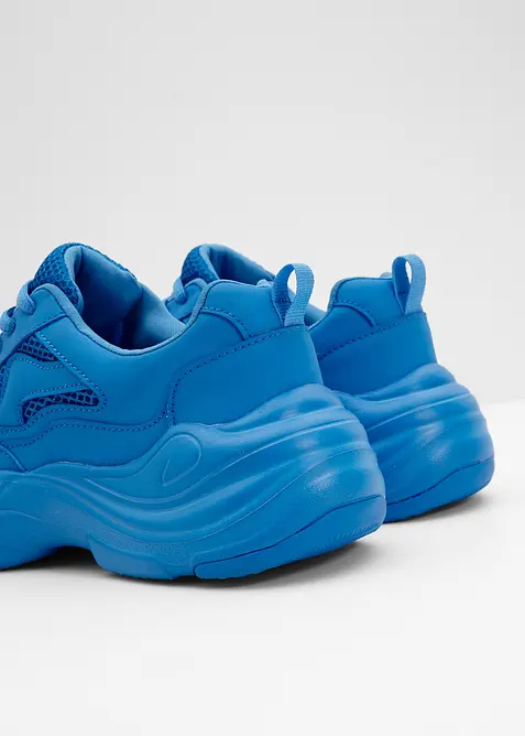 Chunky sneakers med mesh, bonprix