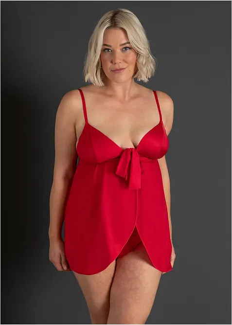 Babydoll + truse (2-delt sett), bonprix