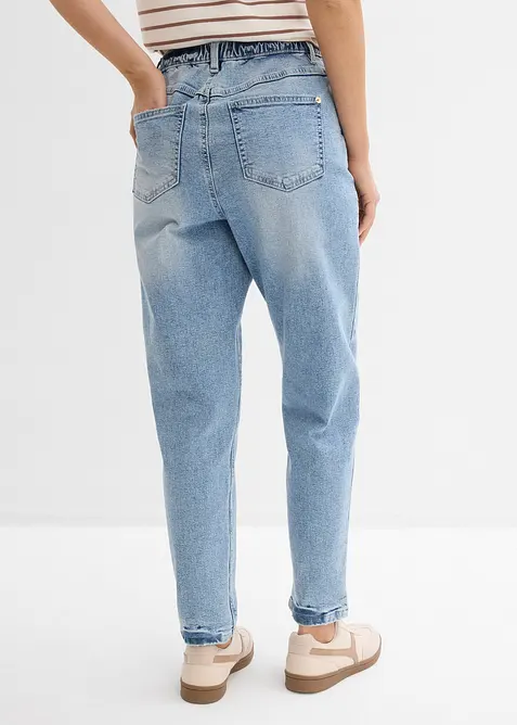 Mom-jeans High Waist, Low Stretch, cropped, bonprix