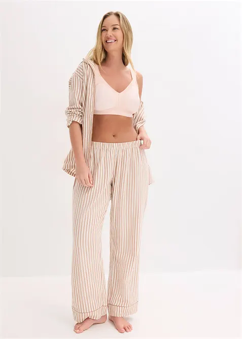 Avlastnings-BH uten b&oslash;yle med vatterte stropper, bonprix