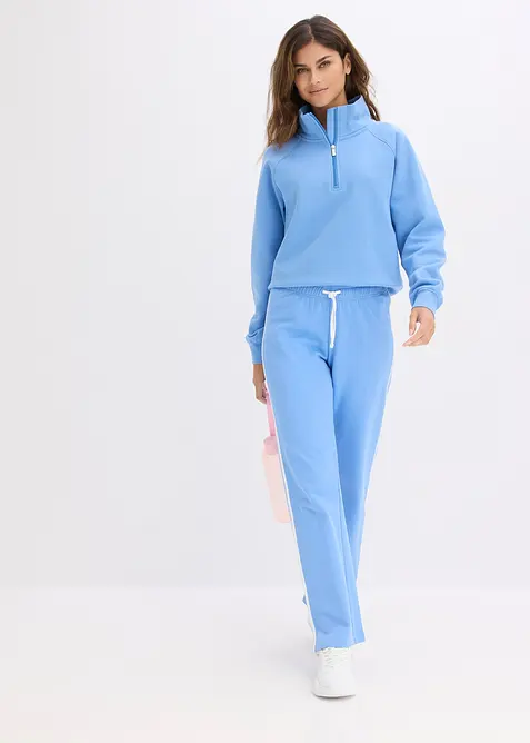 Joggebukse i formstabilt materiale i 100% bomull (2-pack), bonprix