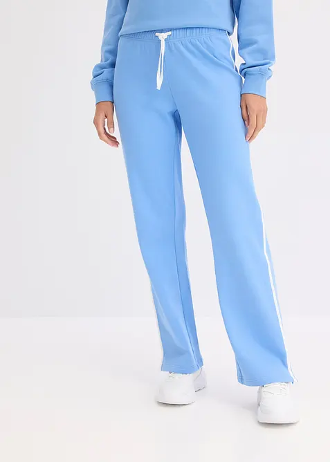 Joggebukse i formstabilt materiale i 100% bomull (2-pack), bonprix