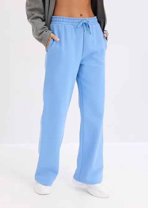 High Waist-joggebukse i 100% &oslash;kologisk bomull, bonprix