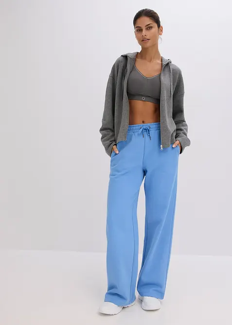 Sweatjakke i 100% &oslash;kologisk bomull, bonprix