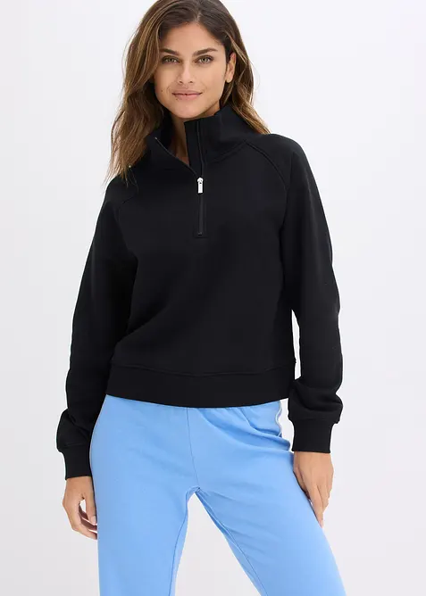 Sweatshirt i 100% &oslash;kologisk bomull, bonprix