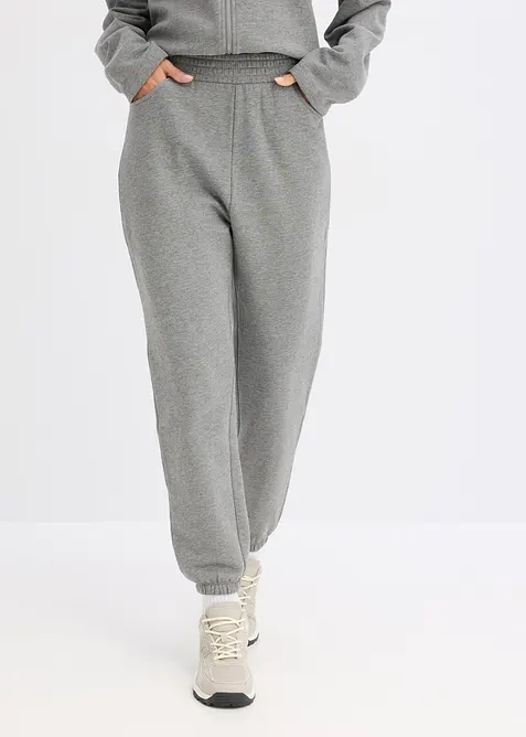 Joggebukse i 100% &oslash;kologisk bomull, bonprix