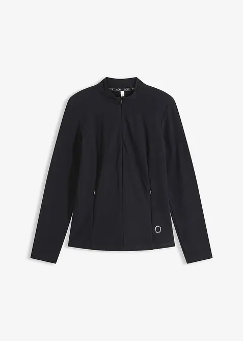 Termo-funksjonsjakke med halv glidel&aring;s, hurtigt&oslash;rkende, bonprix