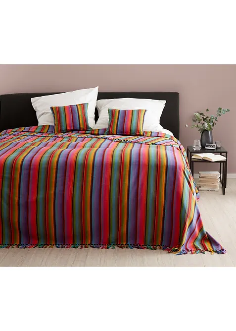 Putetrekk med striper (2-pack), bonprix