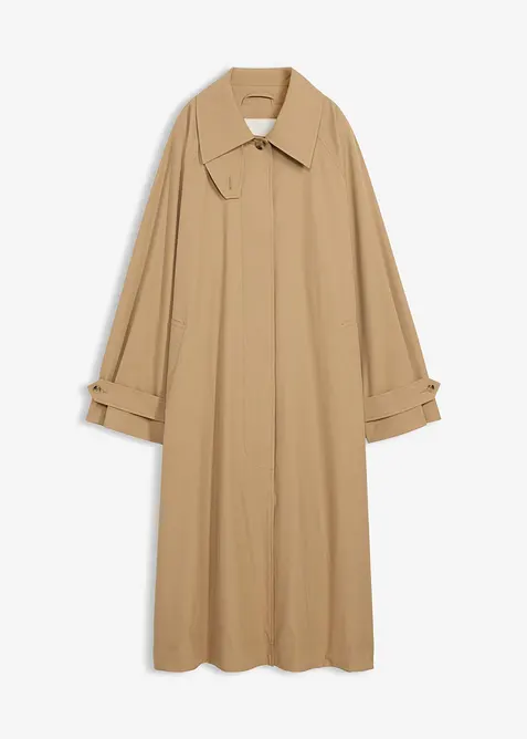 Trenchcoat med spensel, bonprix