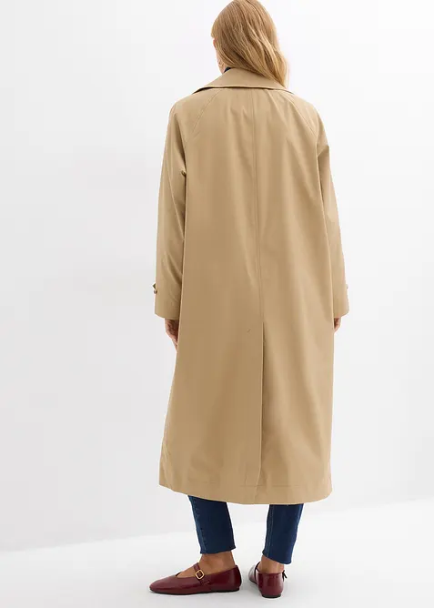 Trenchcoat med spensel, bonprix
