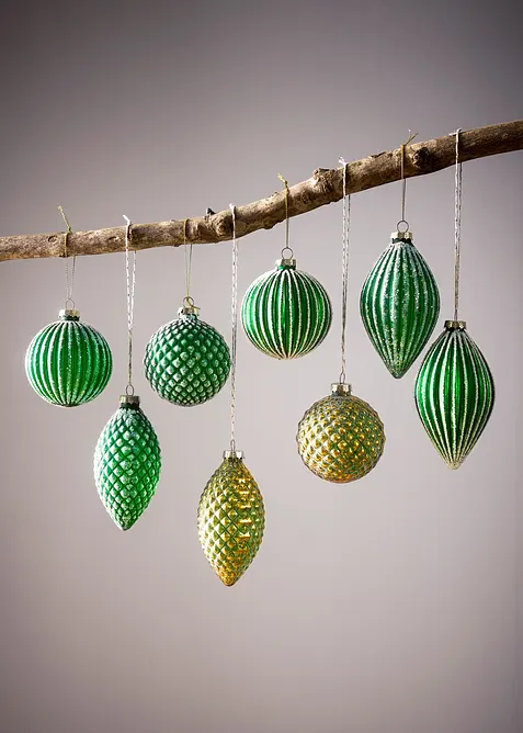 Julekuler (8-delt sett), bonprix